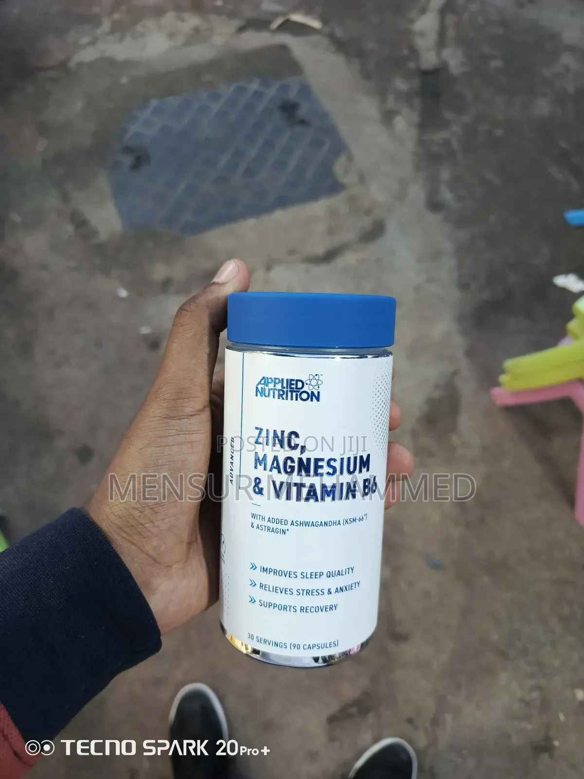 Zinc Magnesium and Vitamin