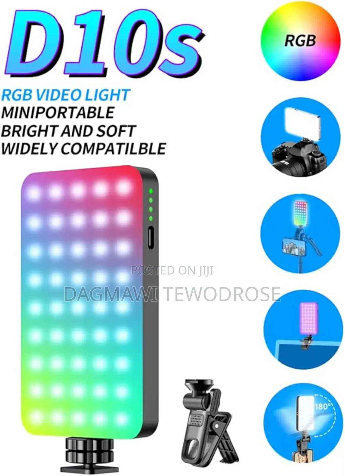 Portable RGB Video Light