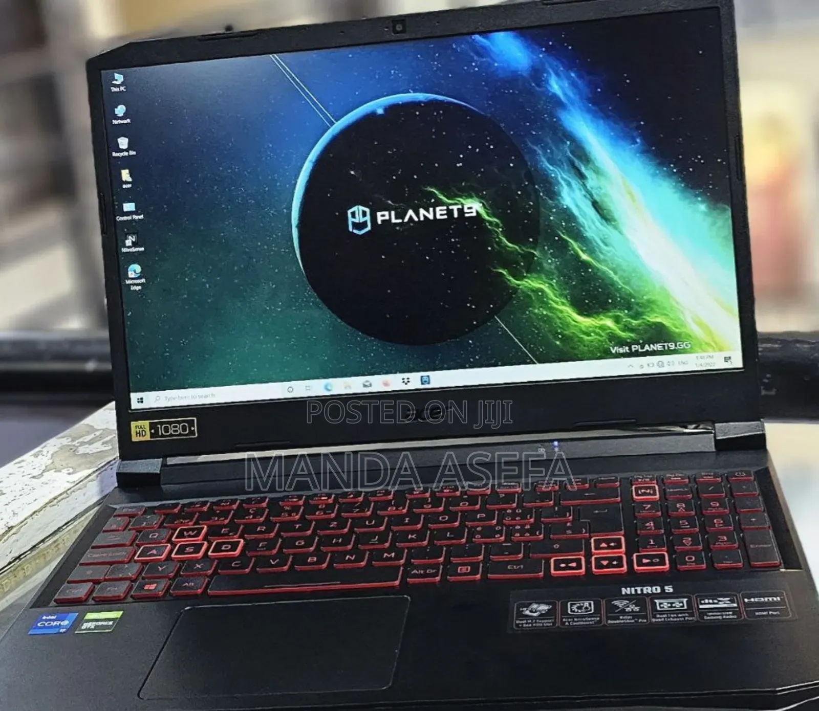 New Laptop Acer Nitro 5 16GB Intel Core I7 SSD 1T