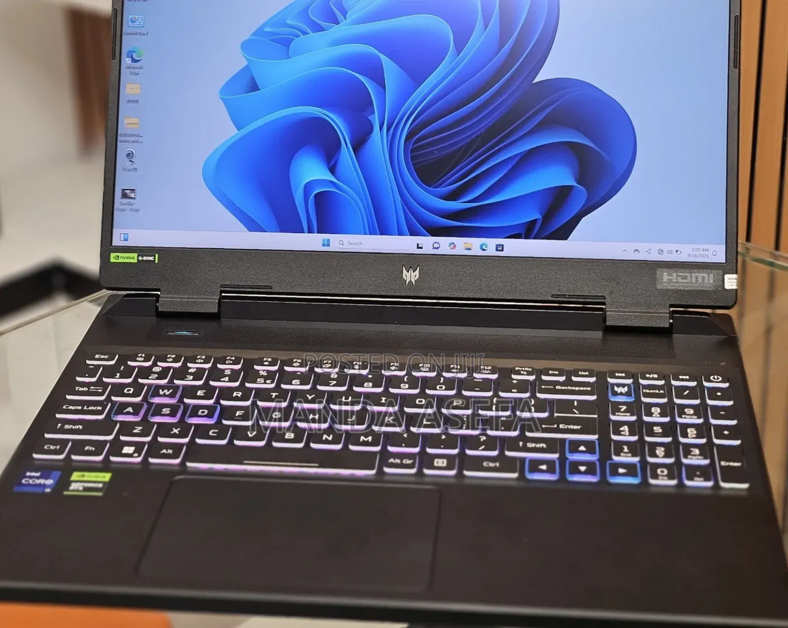 New Laptop Acer Predator Helios 300 16GB Intel Core I9 SSD 1T