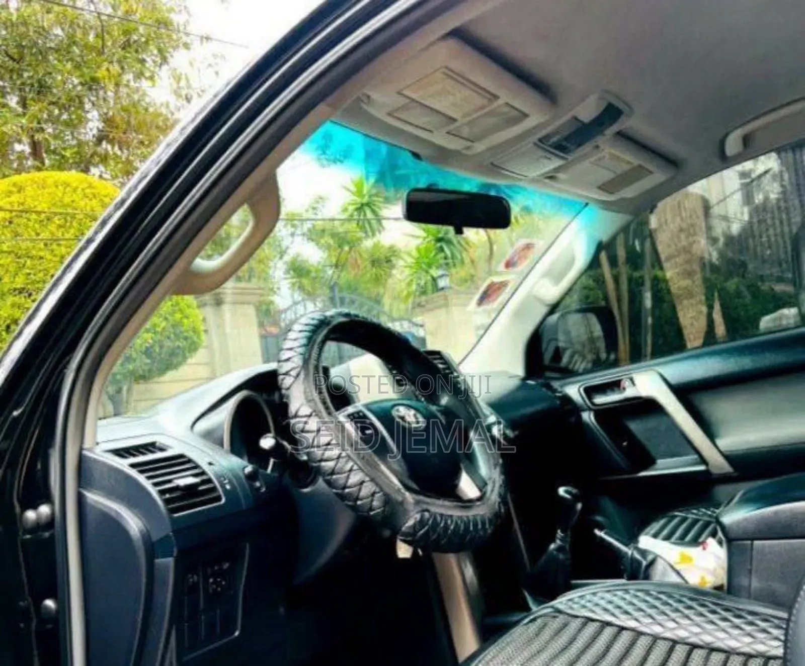 Toyota Land Cruiser Prado 2012 Matt Black