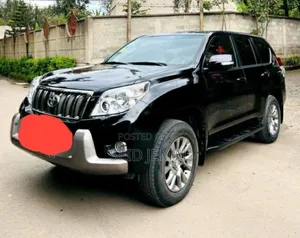 Toyota Land Cruiser Prado 2012 Matt Black