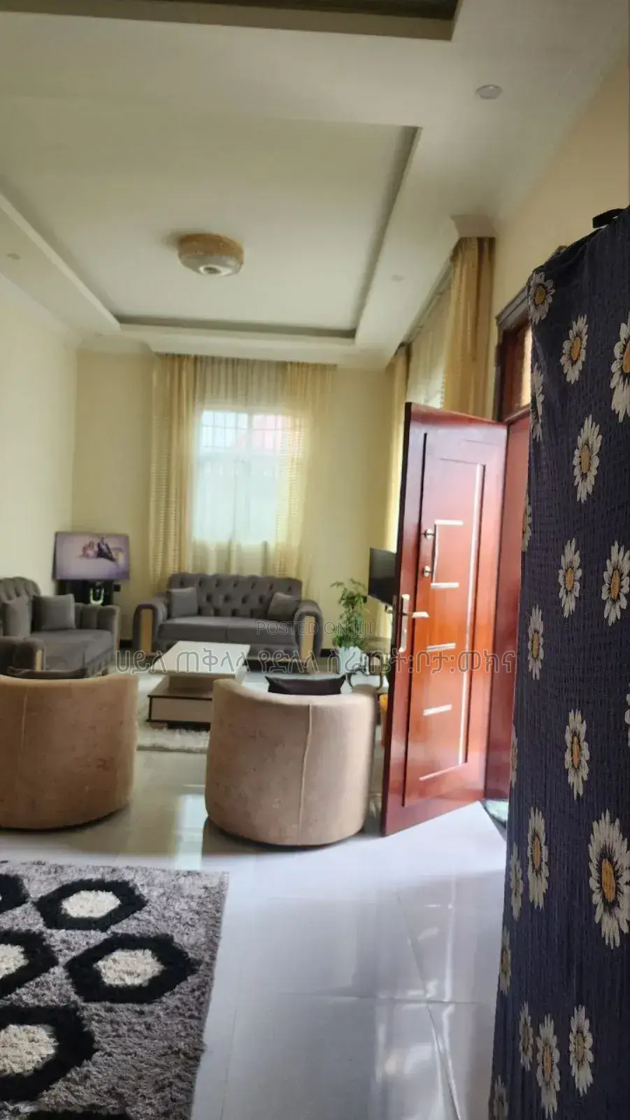 Furnished 4bdrm Villa in ለገጣፎ አካባቢ ዘመናዊ ቪላቤት, Oromia-Finfinne for sale