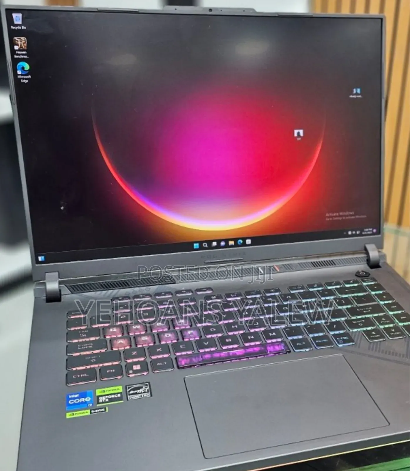 New Laptop Asus ROG Strix G16 G614 16GB Intel Core I7 SSD 1T