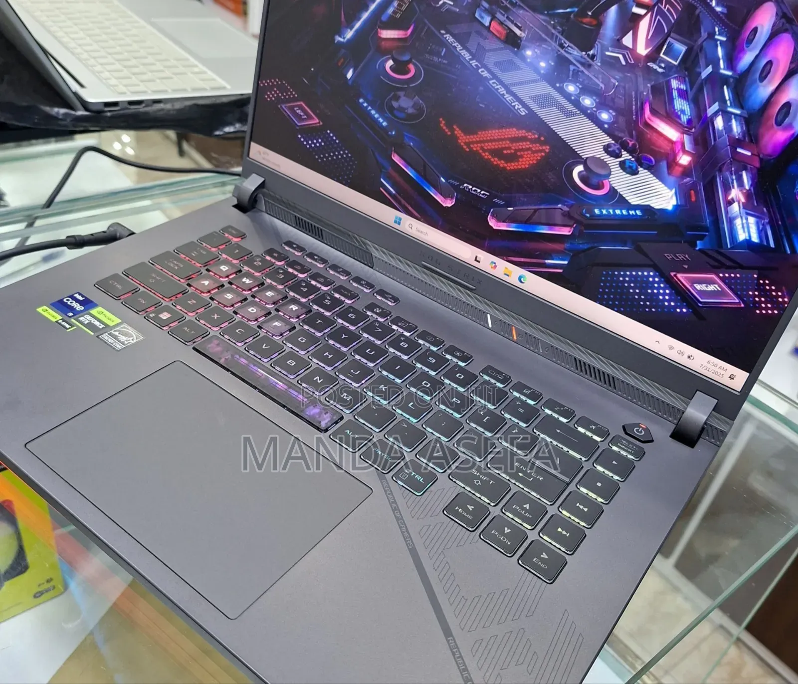 New Laptop Asus ROG Strix G16 G614 32GB Intel Core I9 SSD 1T