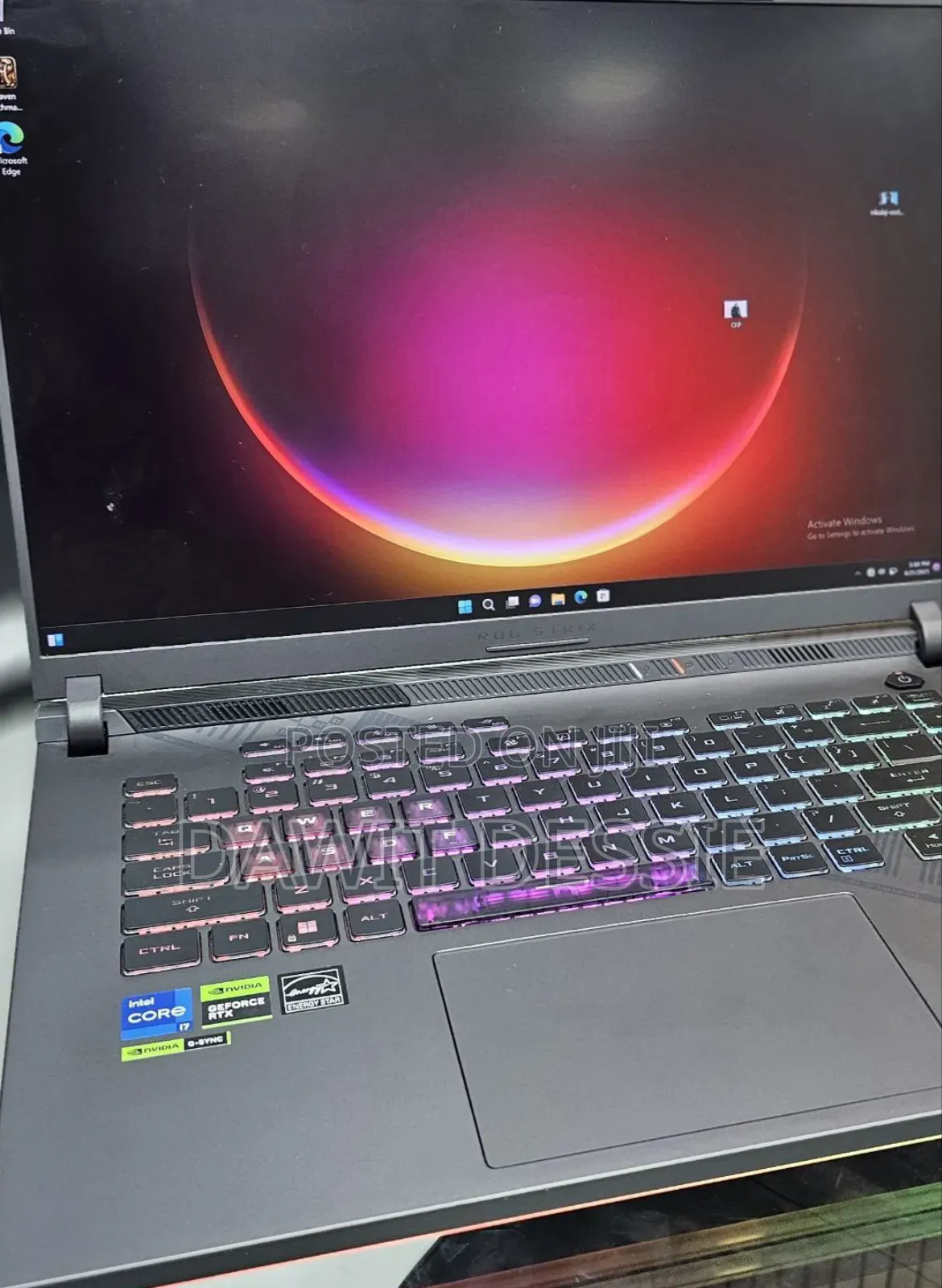 New Laptop Asus ROG Strix G16 G614 16GB Intel Core I7 SSD 1T