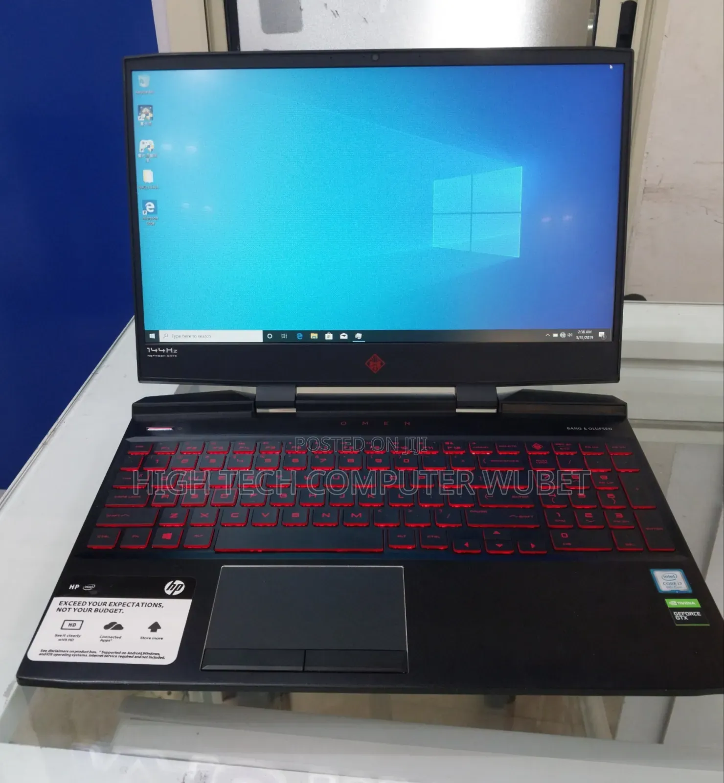 New Laptop HP Omen X 16GB Intel Core I7 SSD 512GB