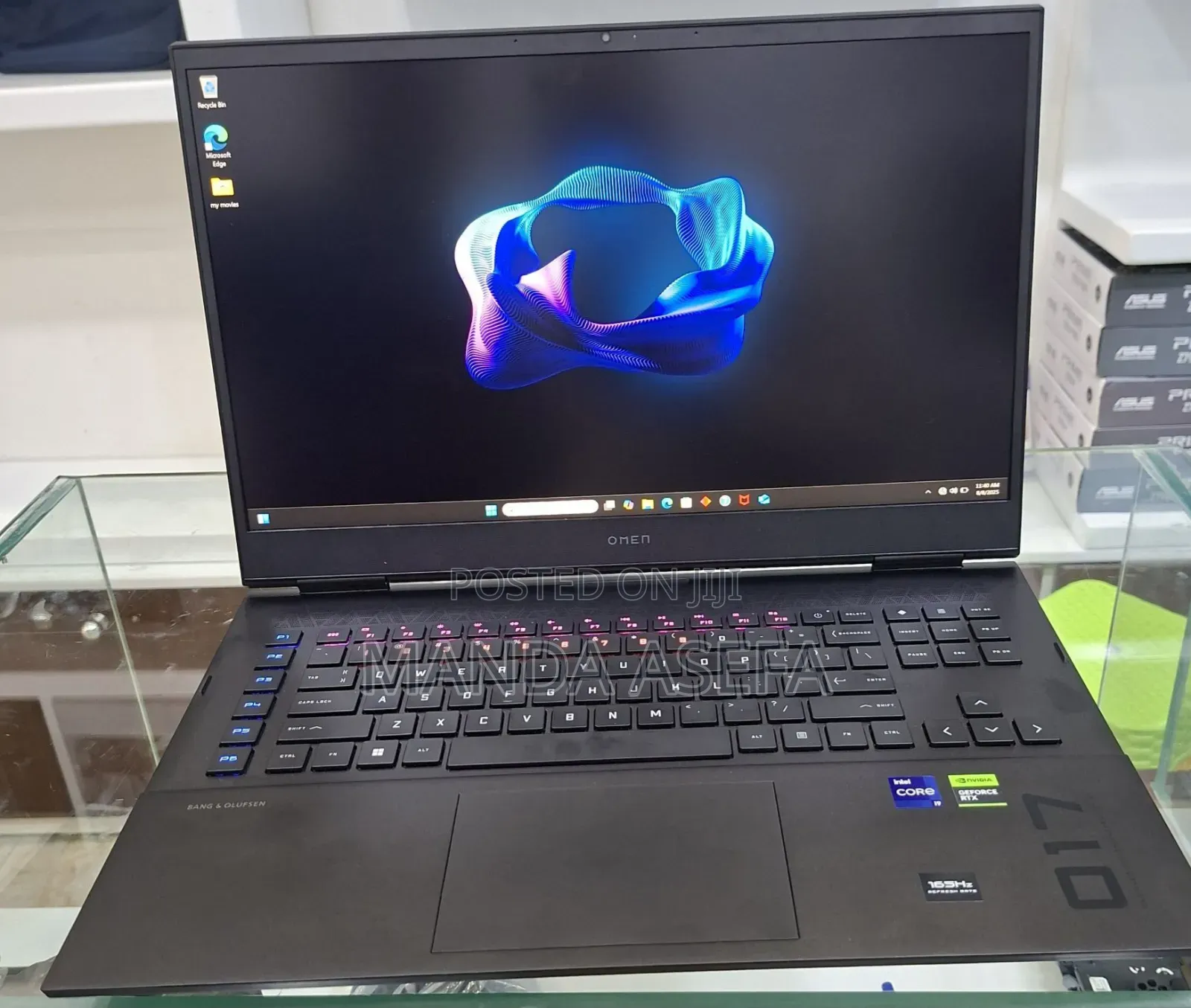 New Laptop HP Omen 17 32GB Intel Core I9 SSD 2T