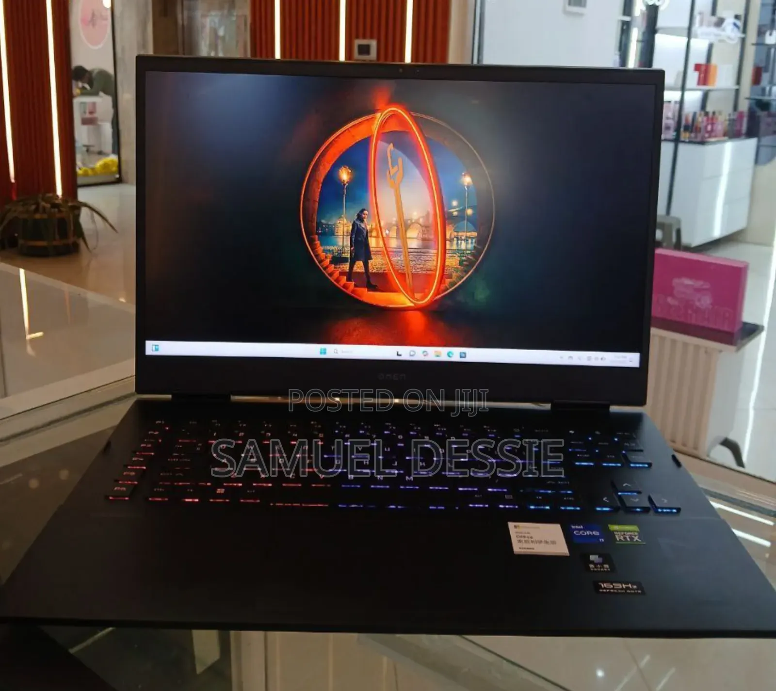 New Laptop HP Omen 17 16GB Intel Core I7 SSD 1T