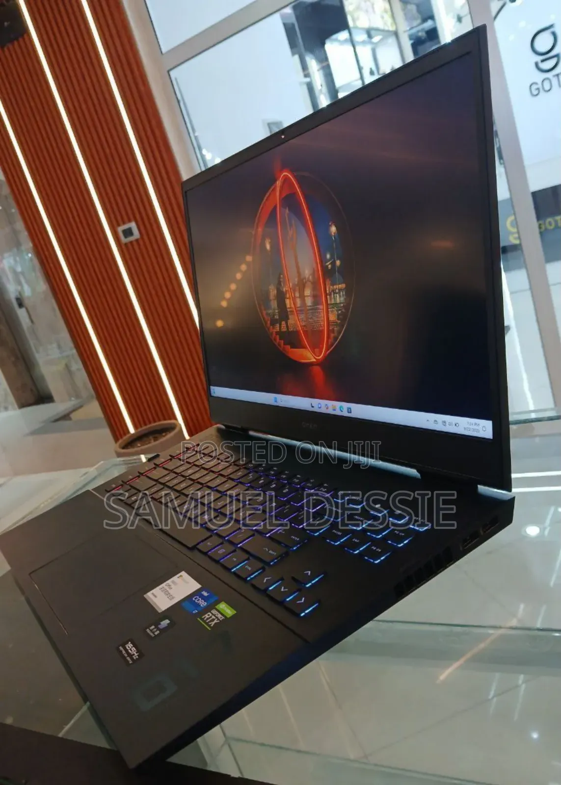 New Laptop HP Omen 17 16GB Intel Core I7 SSD 1T