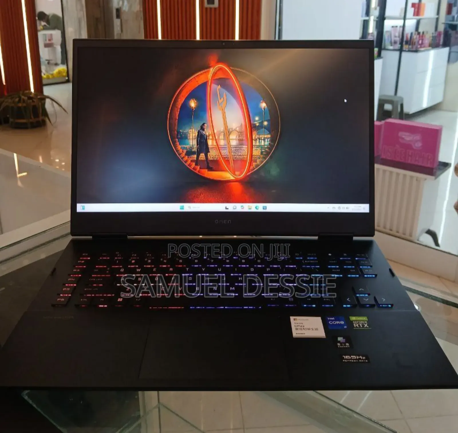 New Laptop HP Omen 17 16GB Intel Core I7 SSD 1T