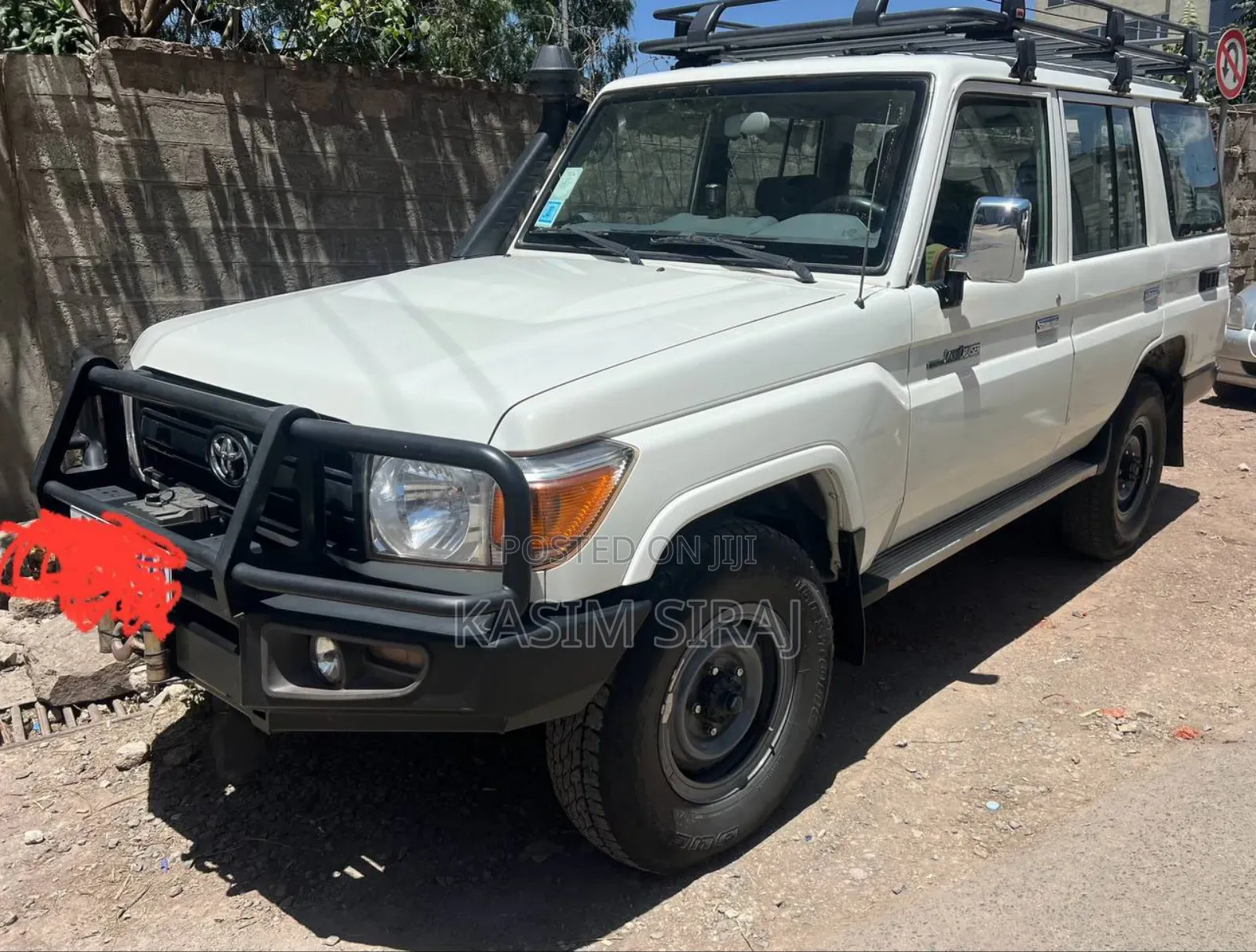 Toyota Land Cruiser 4.5 V8 TD 2018 White