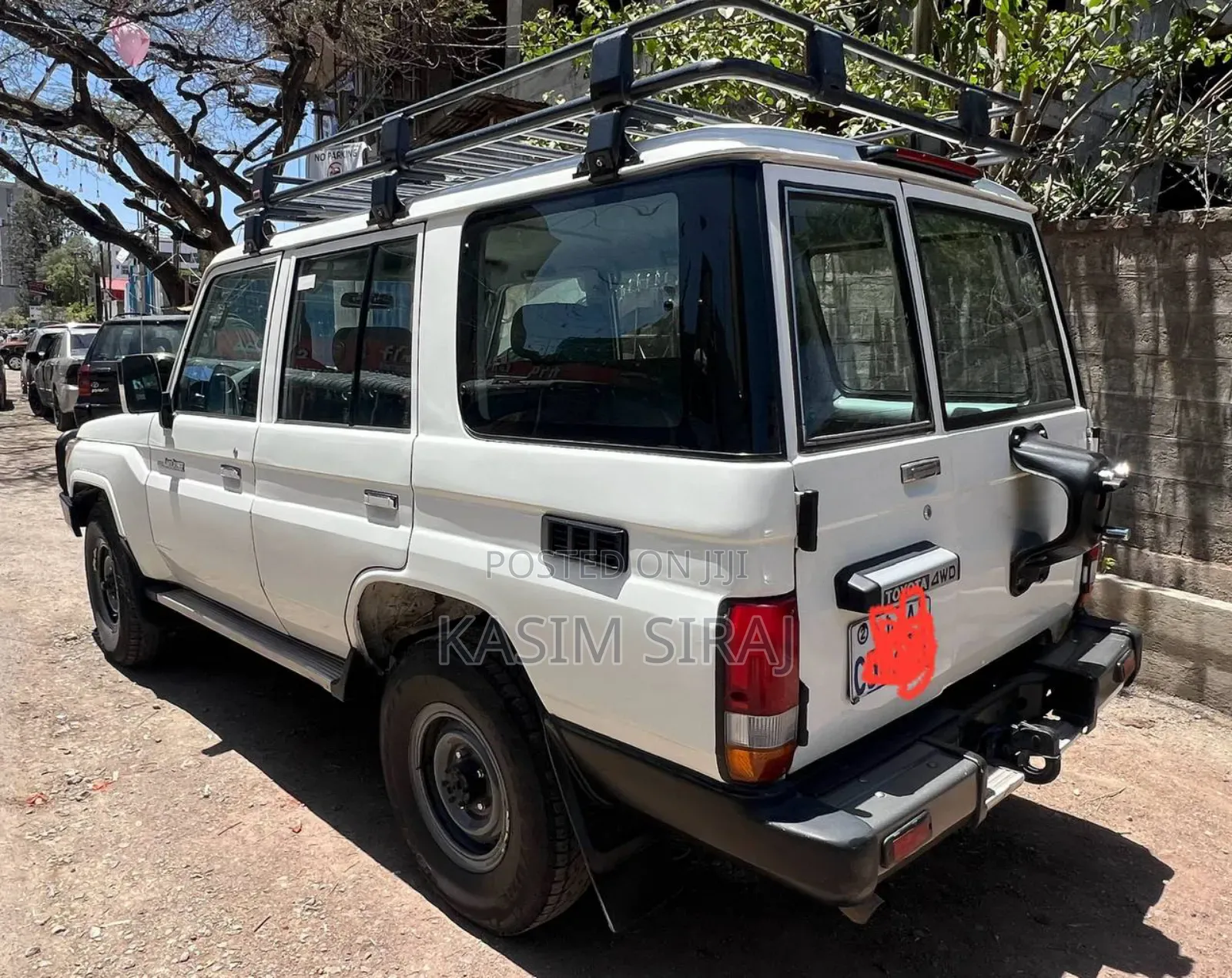 Toyota Land Cruiser 4.5 V8 TD 2018 White