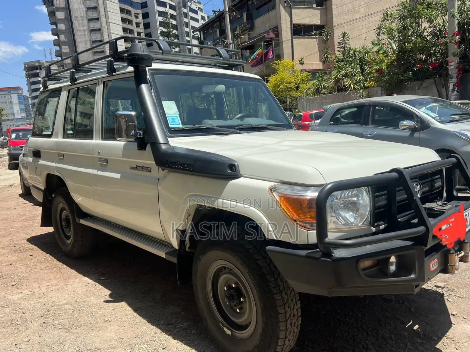 Toyota Land Cruiser 4.5 V8 TD 2018 White