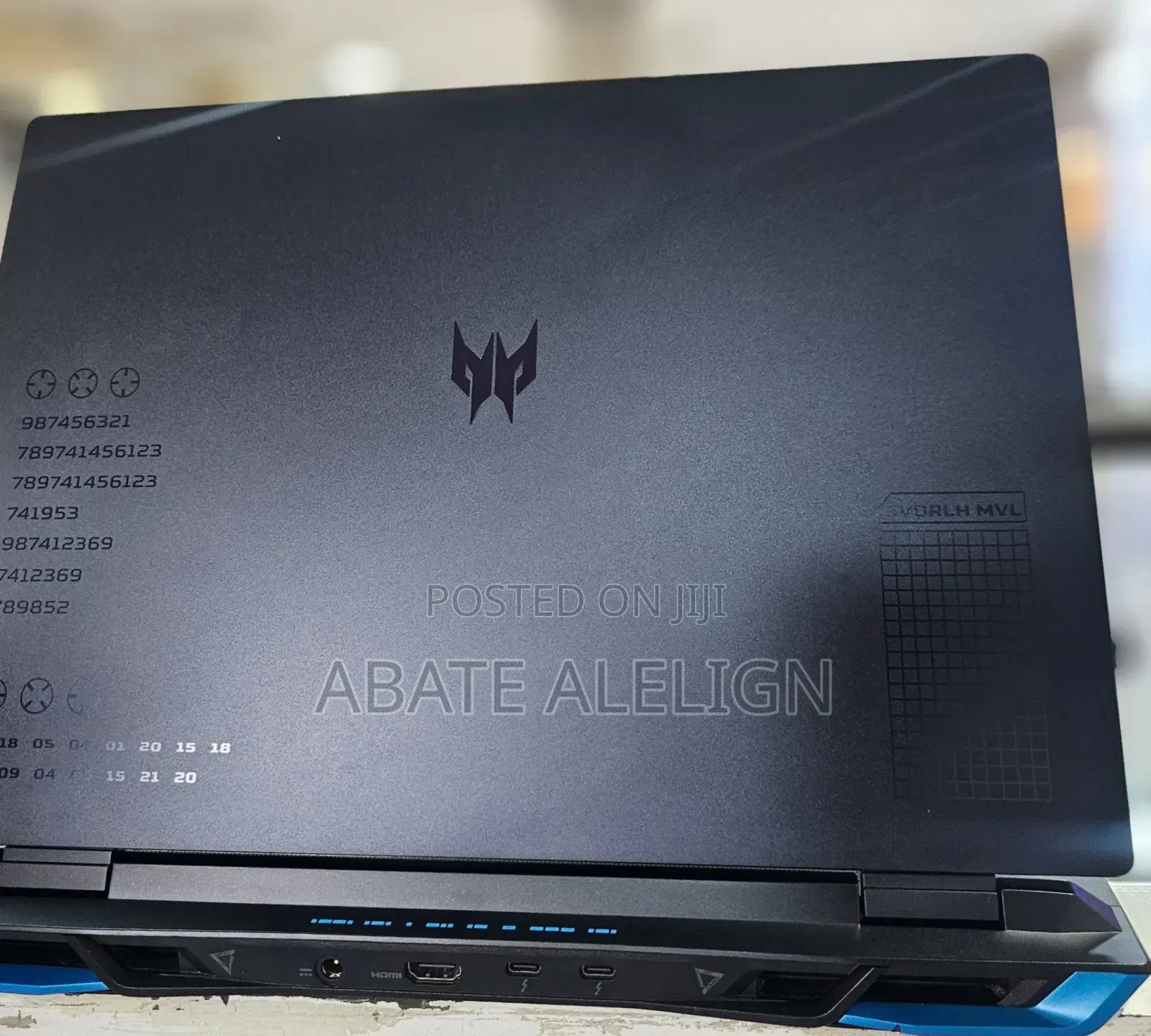 New Laptop Acer Predator Helios 300 16GB Intel Core I9 SSD 1T