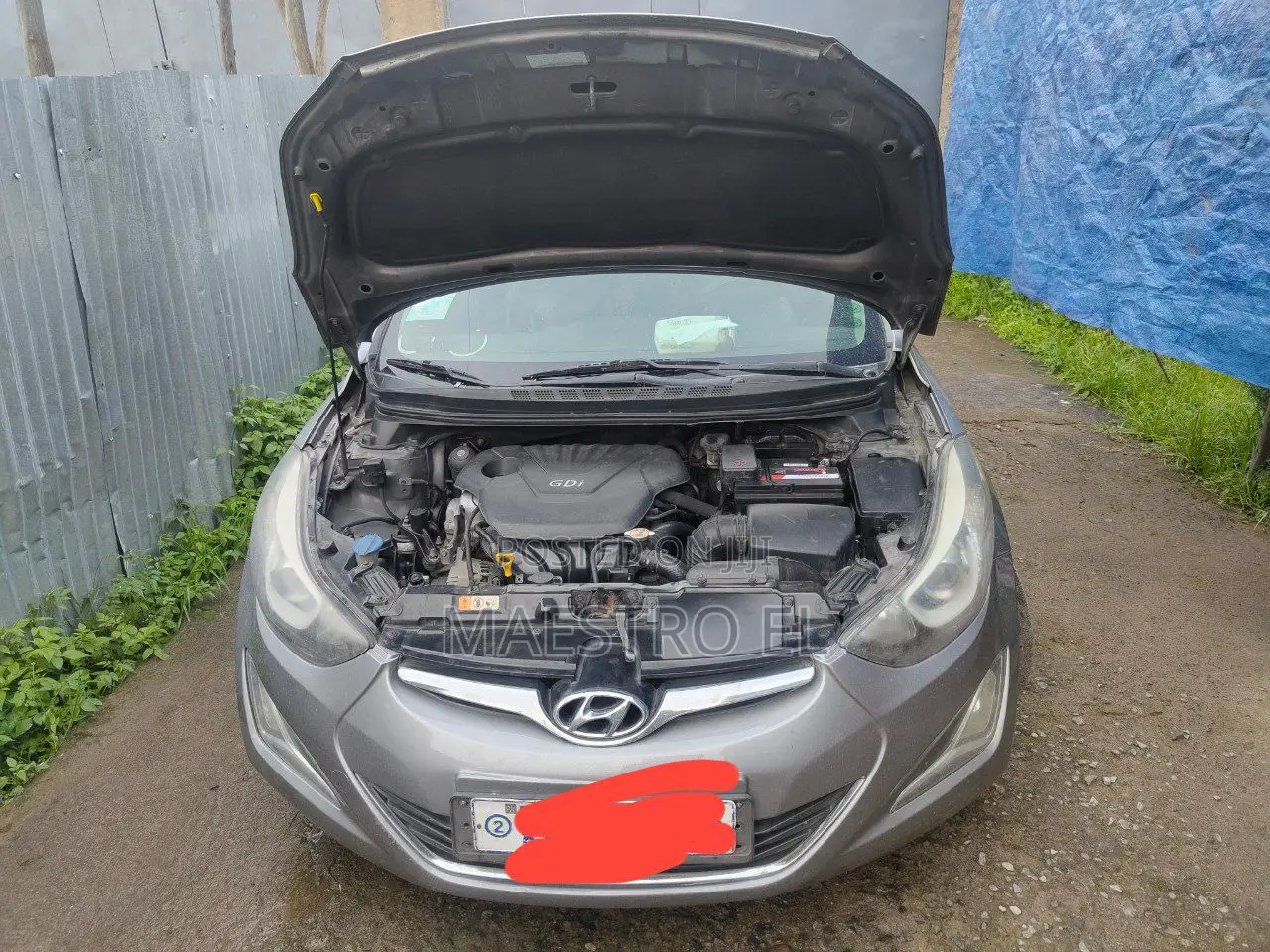 Hyundai Avante 2014 Gray