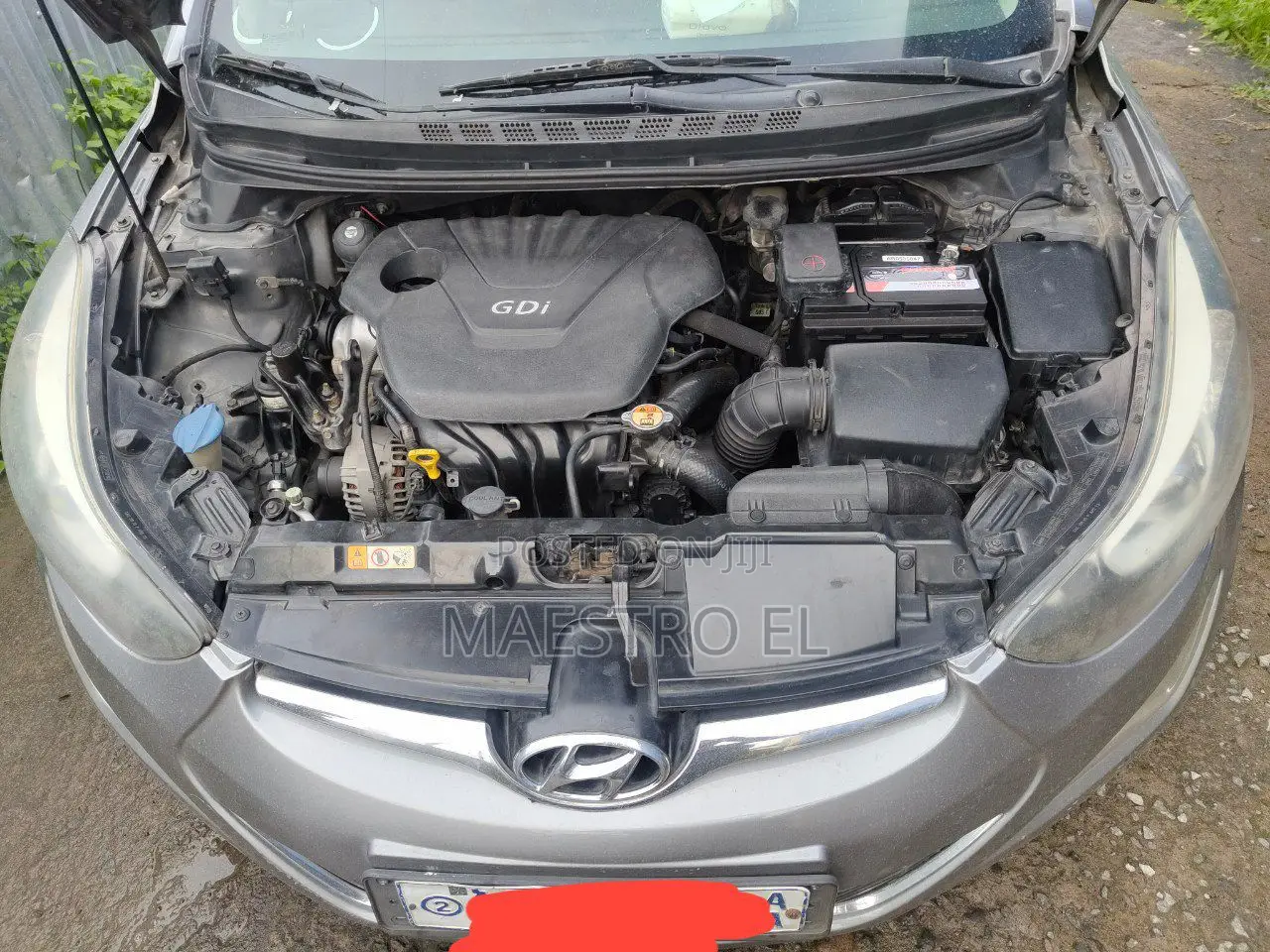 Hyundai Avante 2014 Gray