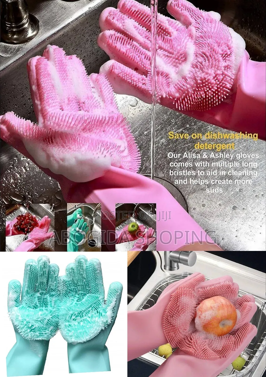 All-Purpose Silicone Washing Glove