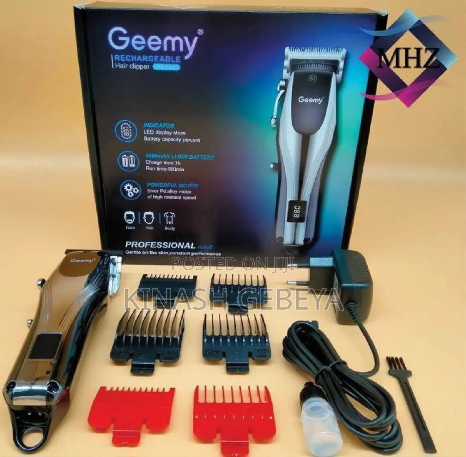 Geemy Rechargeable Hair Clipper
