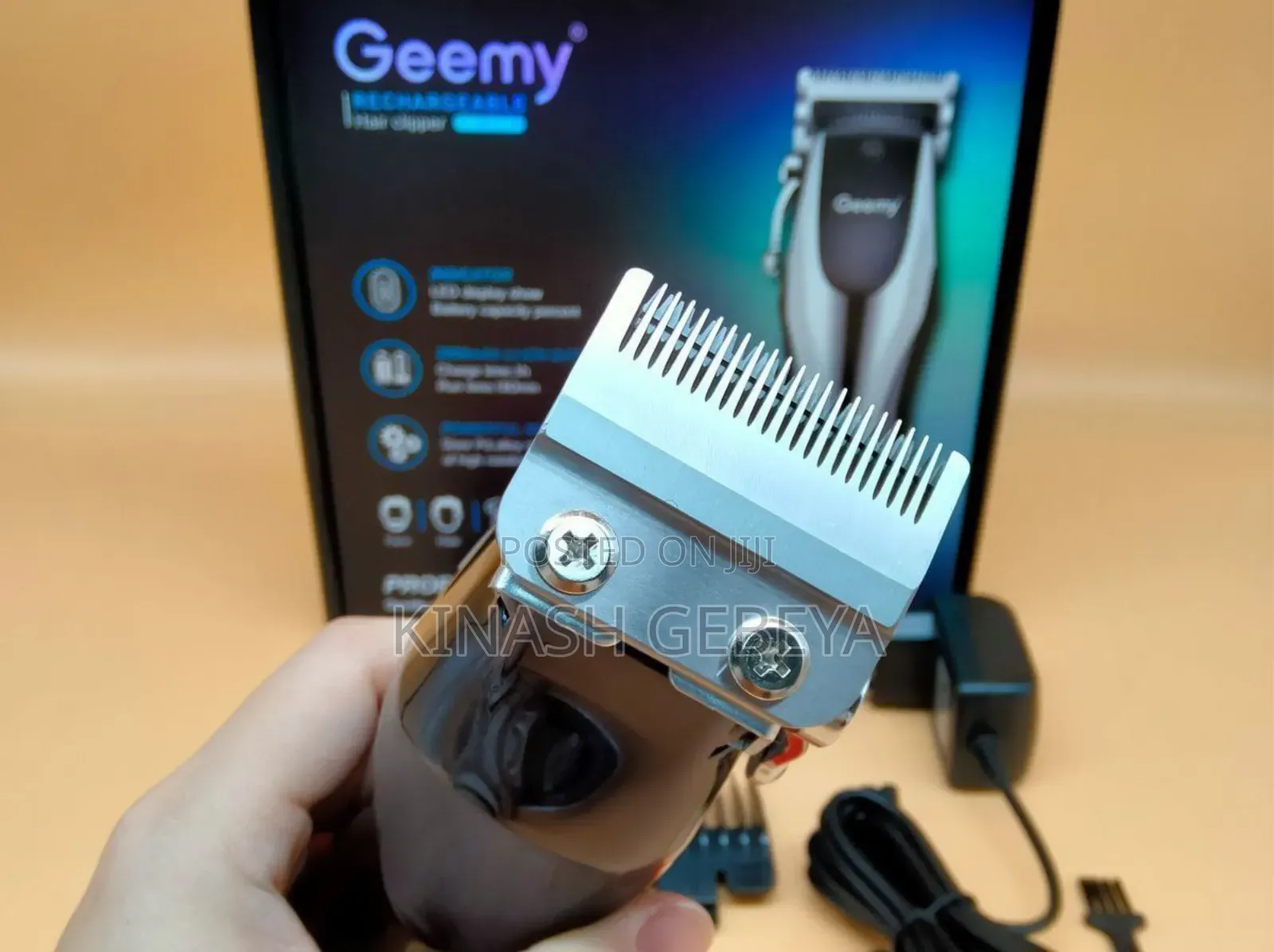 Geemy Rechargeable Hair Clipper