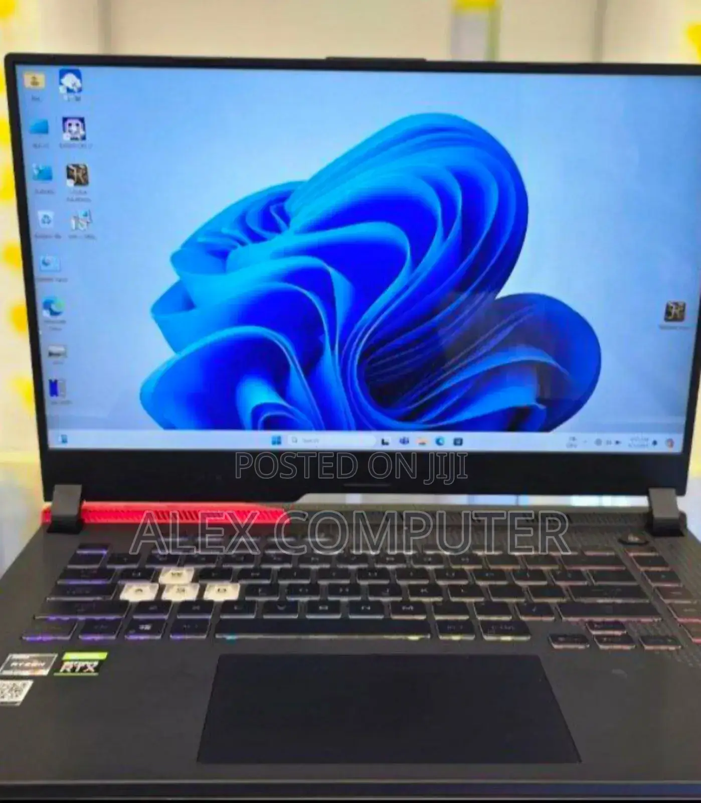 New Laptop Asus ROG Strix G15 16GB AMD Ryzen 9 SSD 512GB