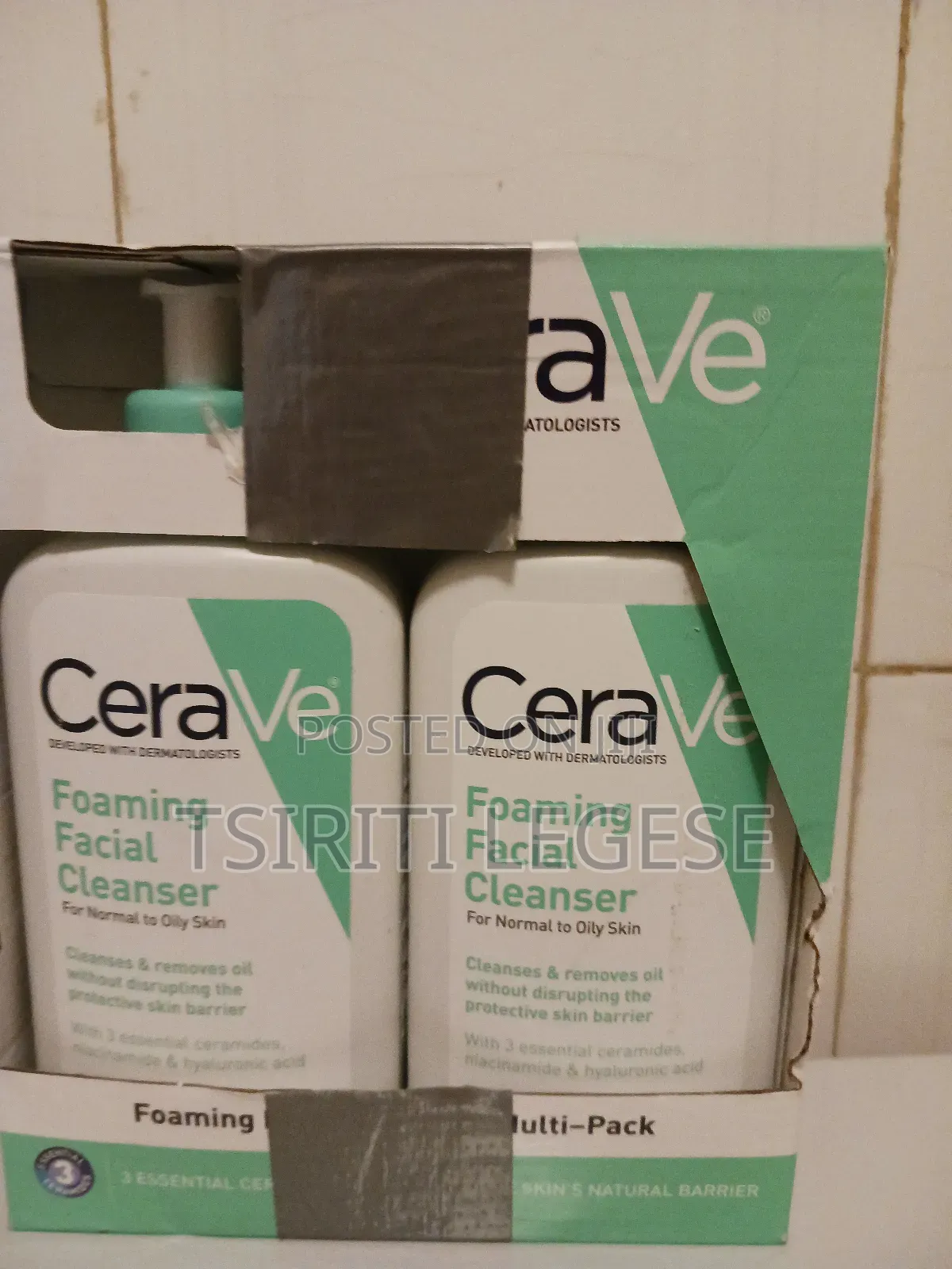 Cerave Foaming Facialcleanser (From Usa)