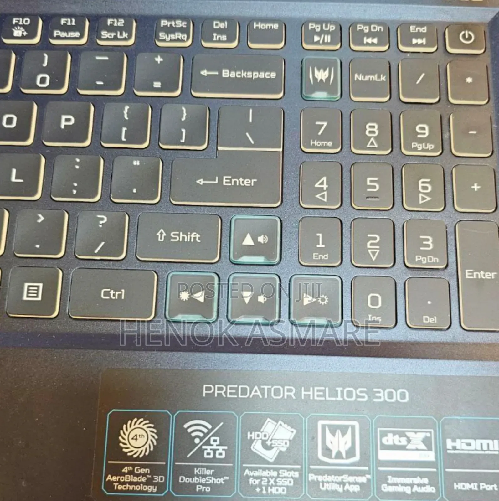 New Laptop Acer Predator Helios 300 16GB Intel Core I7 SSD 1T