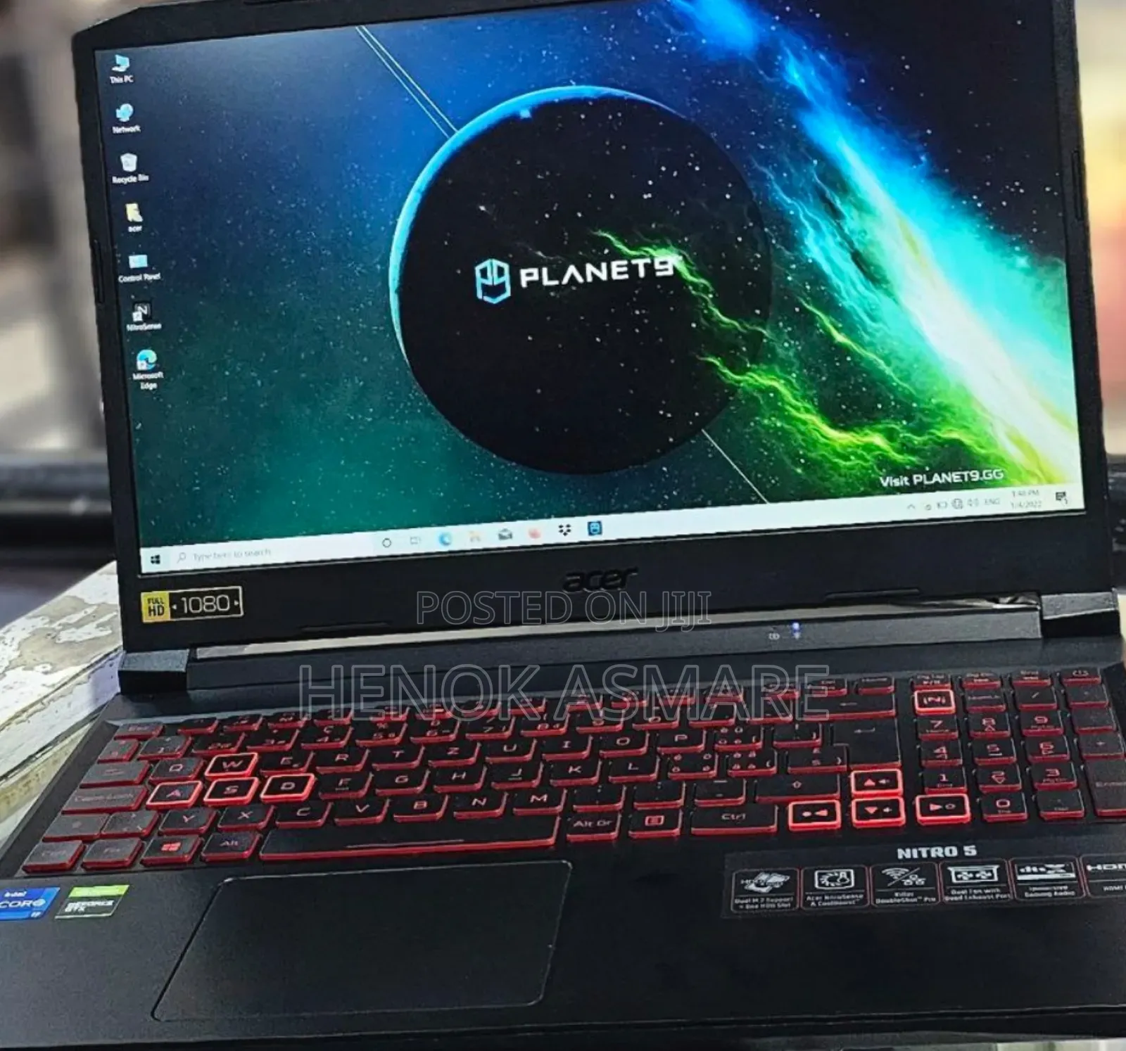 New Laptop Acer Nitro 5 16GB Intel Core I7 SSD 1T