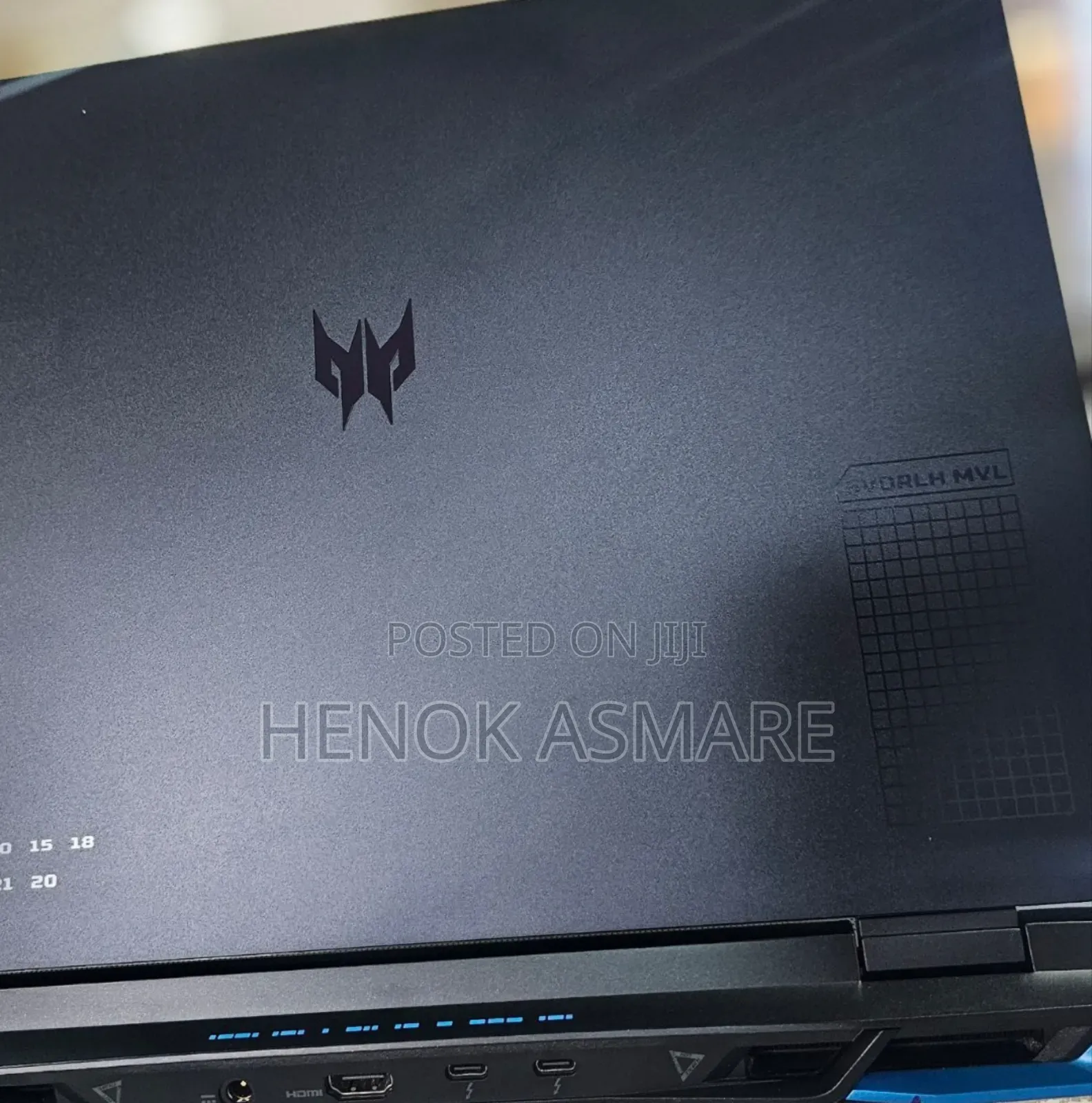 New Laptop Acer Predator Helios 300 16GB Intel Core I7 SSD 1T