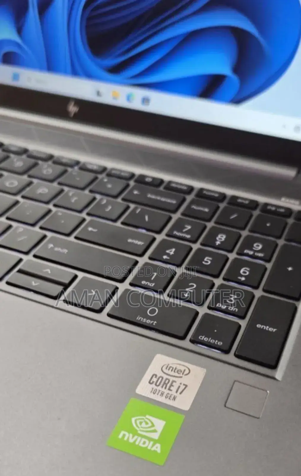 New Laptop HP Zbook Fury 15 G7 16GB Intel Core I7 SSD 1T