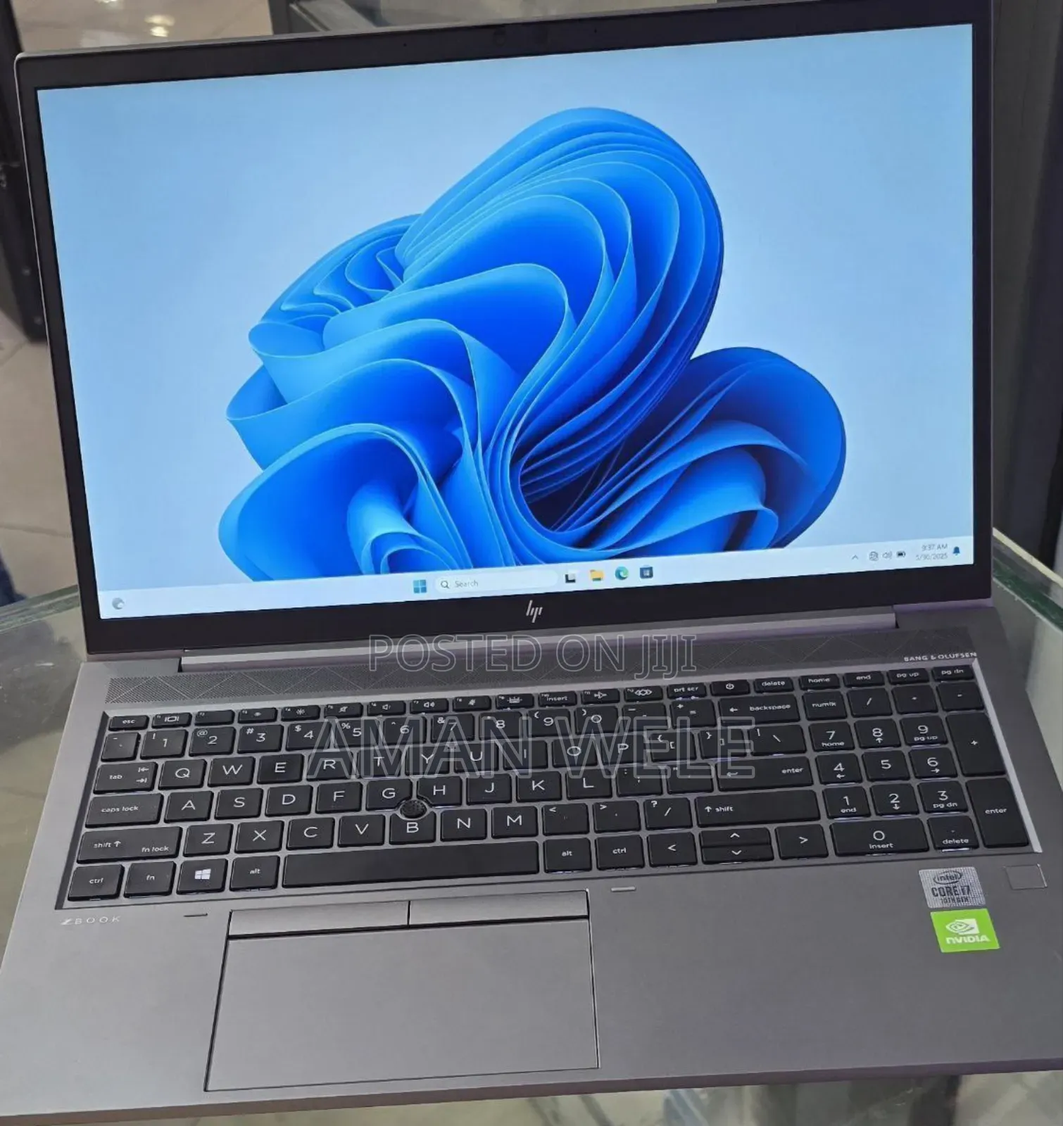 New Laptop HP Zbook Fury 15 G7 16GB Intel Core I7 SSD 1T