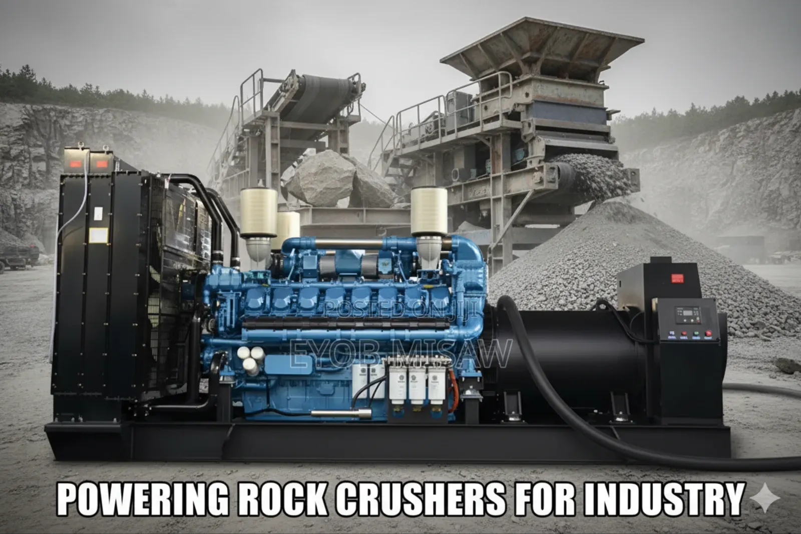 Generator for Crusher