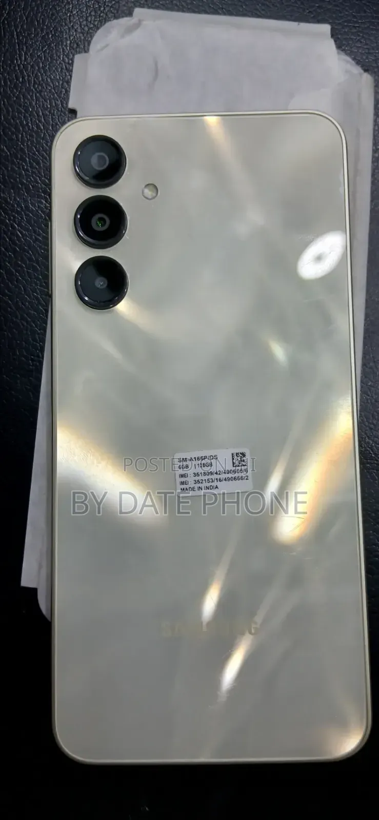 New Samsung Galaxy A16 5G 128 GB Gold