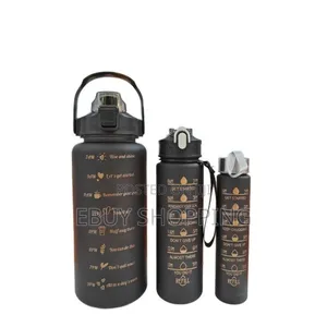 Photo - Space-Saving 3-Tier Water Bottle for Home, Gym, and Travel