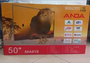Photo - Anda Tv 50" Smart Android Tv New 2025