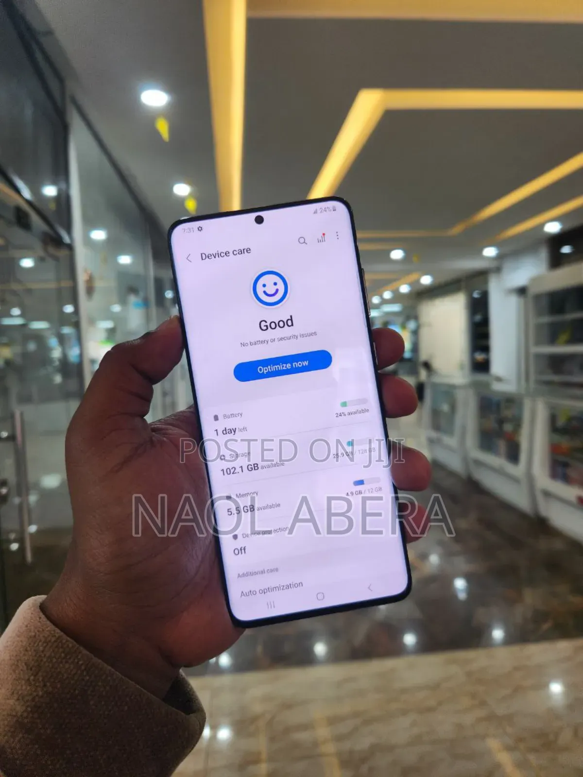 New Samsung Galaxy S20+ 128 GB Black