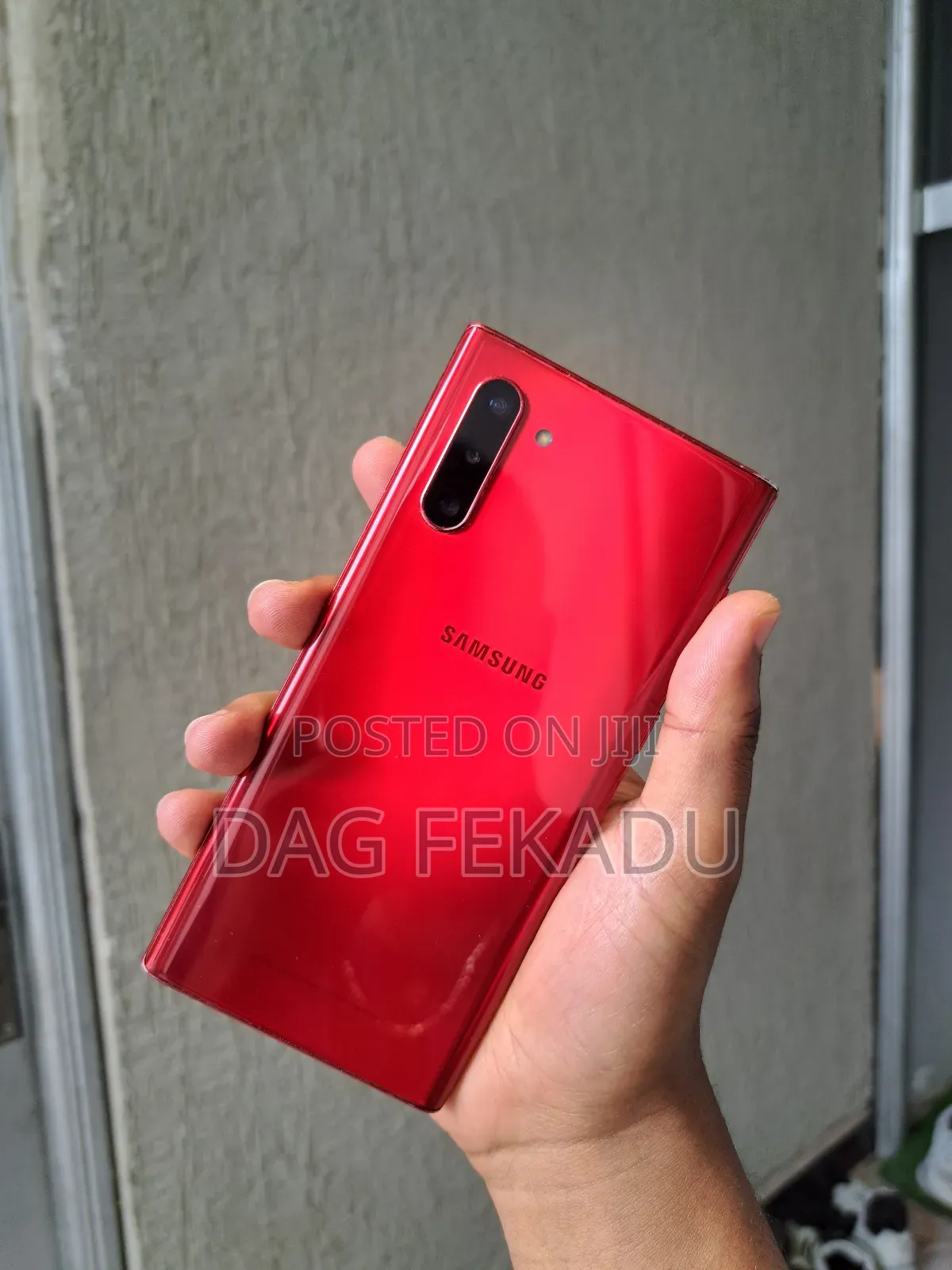 Samsung Galaxy Note 10 5G 256 GB Red