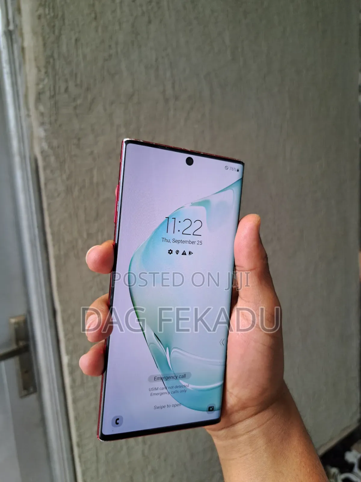 Samsung Galaxy Note 10 5G 256 GB Red