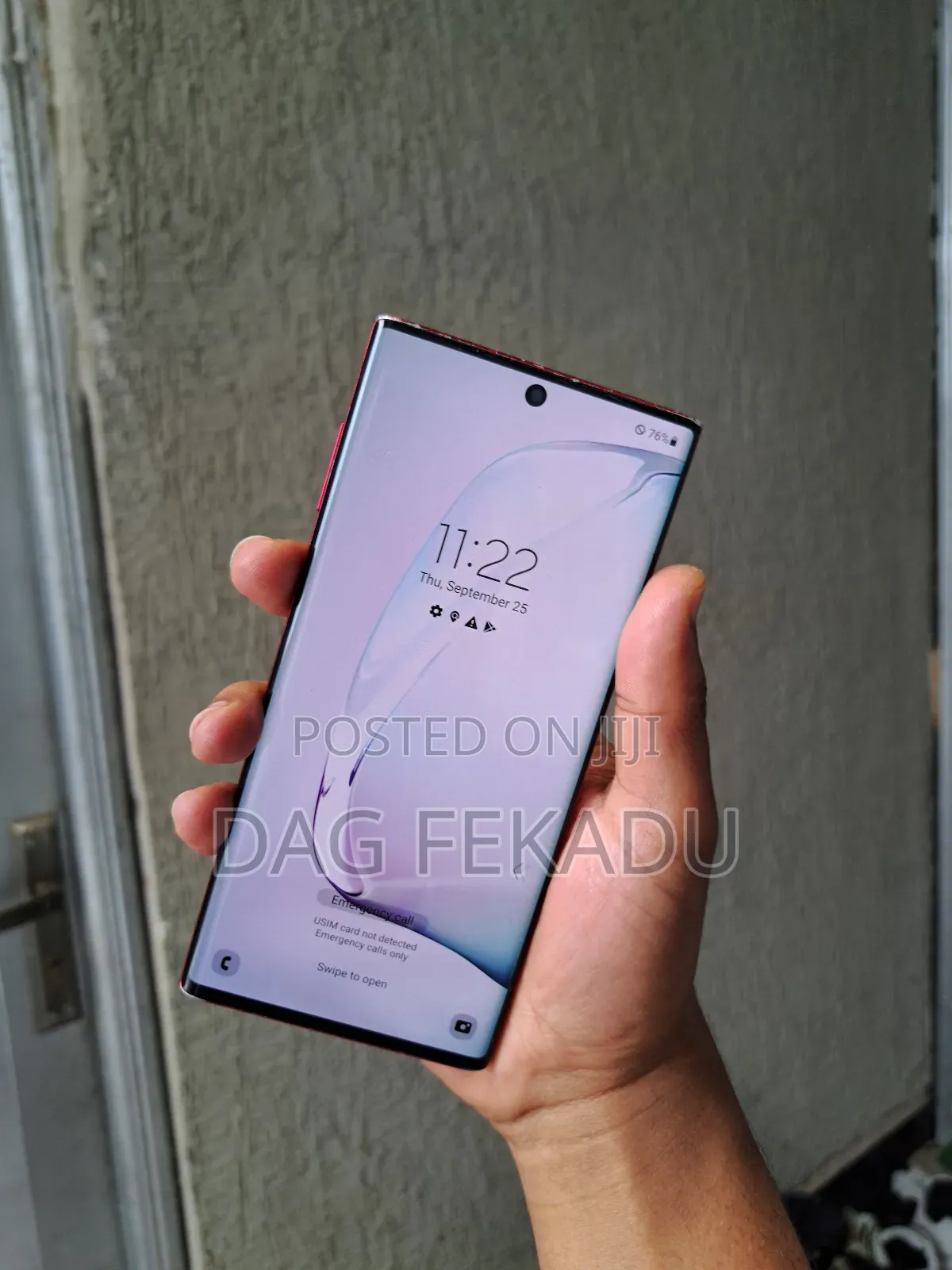 Samsung Galaxy Note 10 5G 256 GB Red