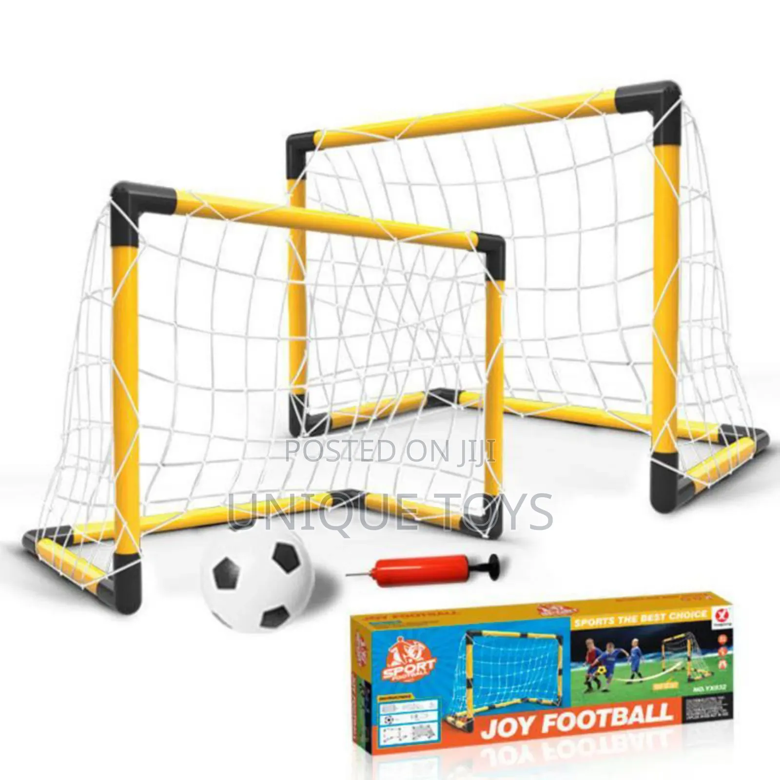 2-in-1 Joy Football Goals Set