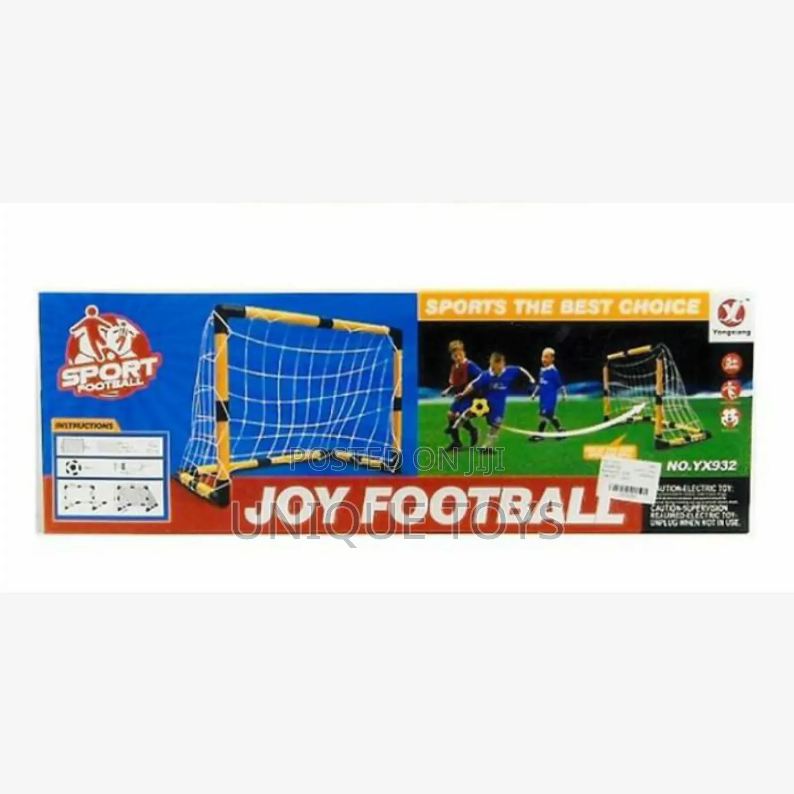 2-in-1 Joy Football Goals Set