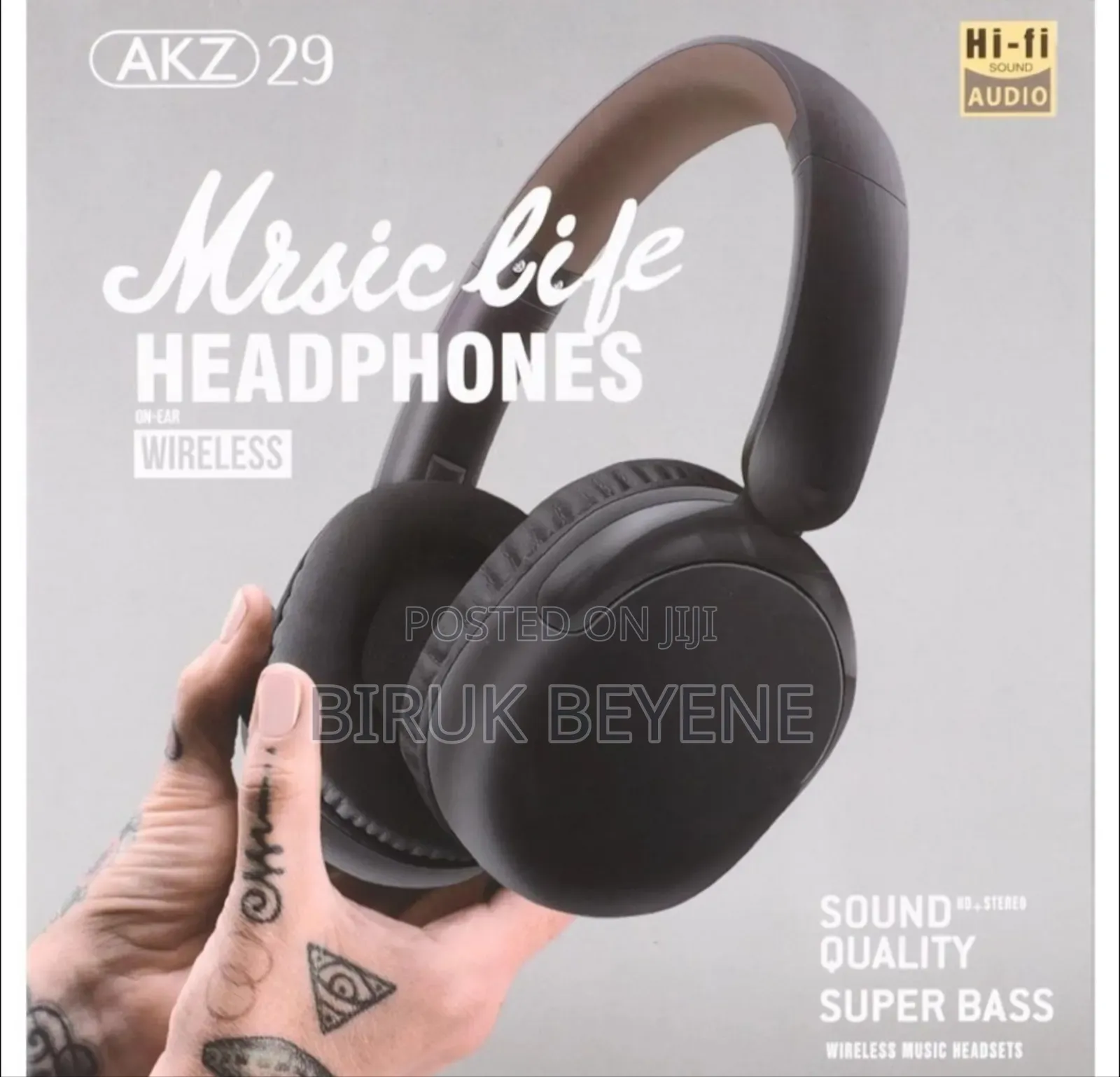 Akz 29 Super Bass Headset