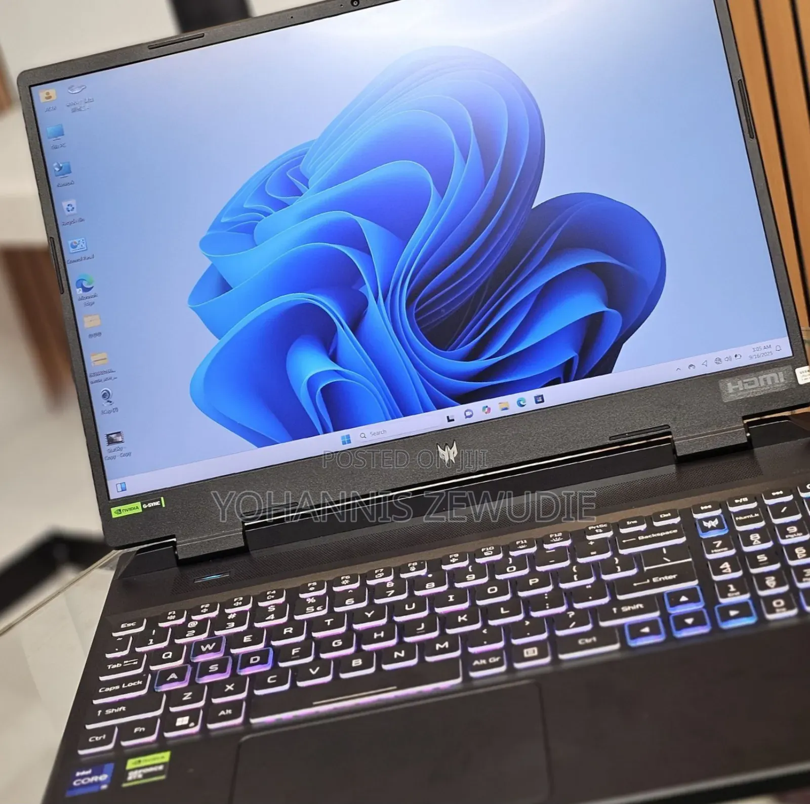 New Laptop Acer Predator Helios 300 16GB Intel Core I9 SSD 1T