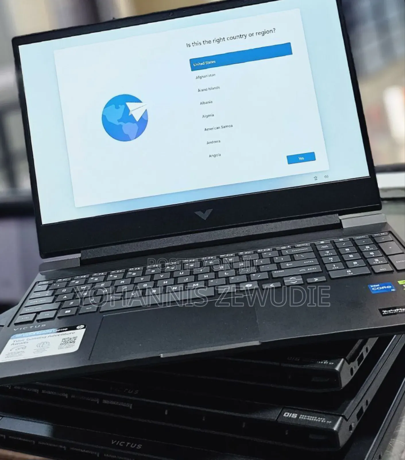 New Laptop HP Victus 15 16GB Intel Core I5 SSD 512GB