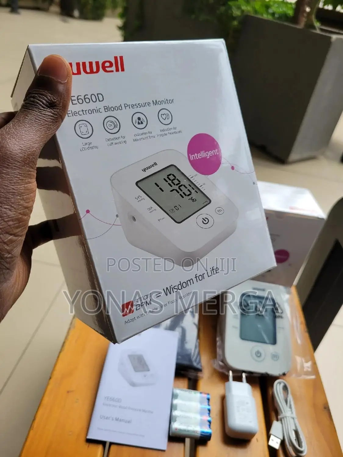 Home Monitoring Device辨❩Automatic Bp Monitoring鵼領simply Press Buttons