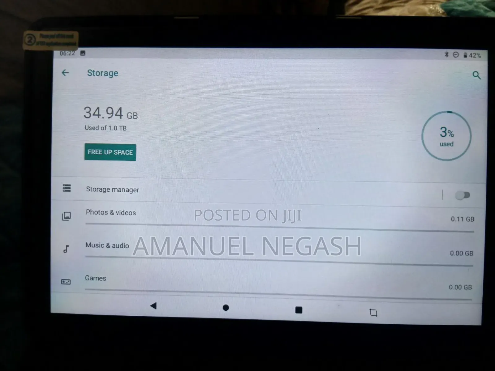 New C idea CM8800 Plus 1 TB Black