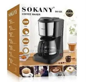 Photo - Sokany Coffee Maker Sk-125 – 900ml Capacity 650w Power