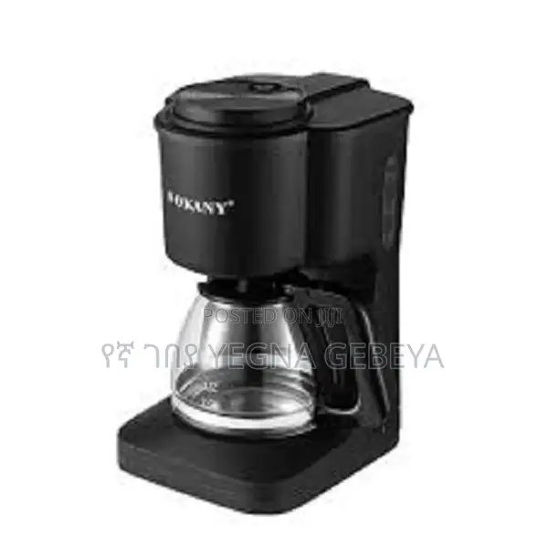 Sokany Coffee Maker Sk-125 – 900ml Capacity 650w Power