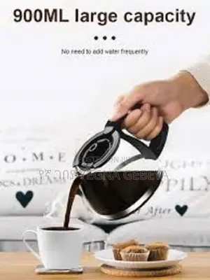 Sokany Coffee Maker Sk-125 – 900ml Capacity 650w Power