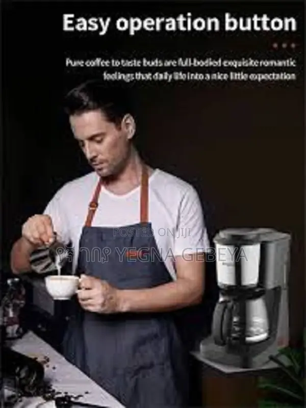 Sokany Coffee Maker Sk-125 – 900ml Capacity 650w Power